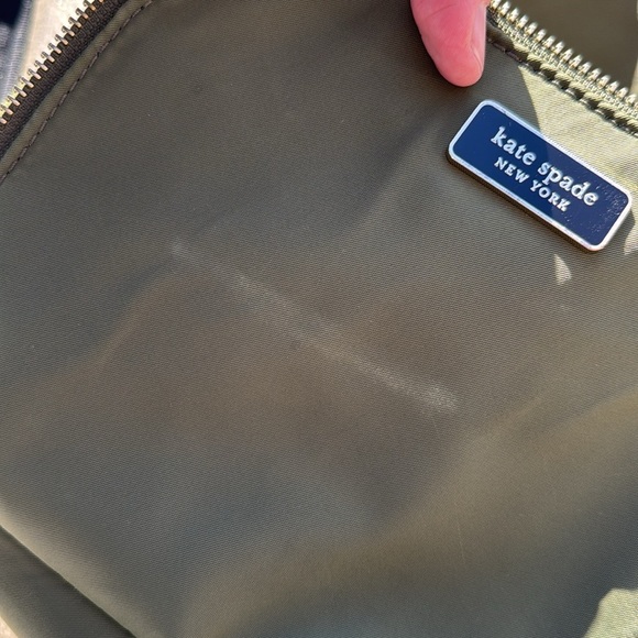 Kate Spade Green Compact Backpack with Black Straps main image 4